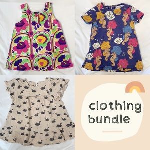 【Marimekko, Zara etc】Pack of 3 Toddler Girls Dress